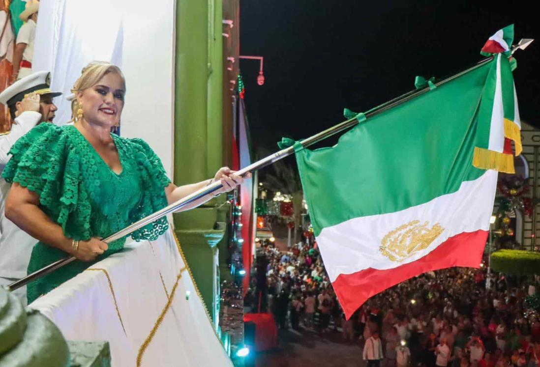 Pueblo de Alvarado celebró con su alcaldesa Lizzette Álvarez el Grito de Independencia