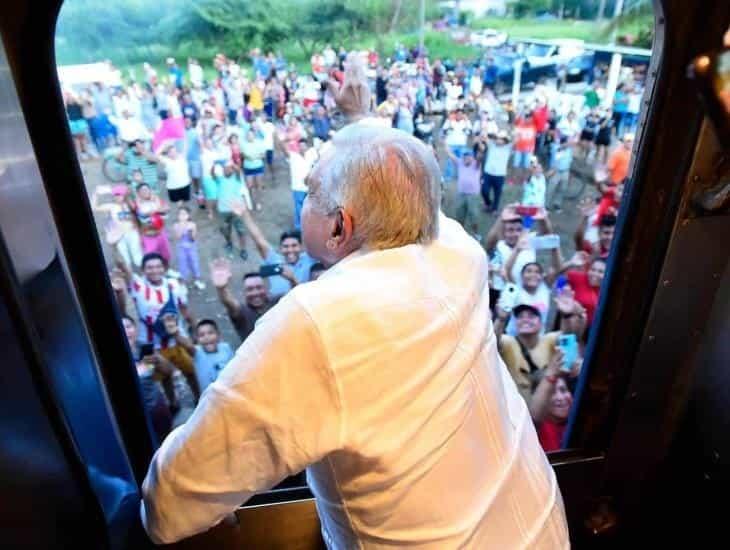 Revela AMLO video de su experiencia en el Tren Interoceánico | VIDEO