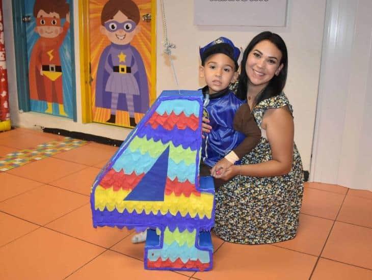 Leonardo Turbay Álvarez cumple 4 años de edad