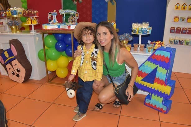 Leonardo Turbay Álvarez cumple 4 años de edad