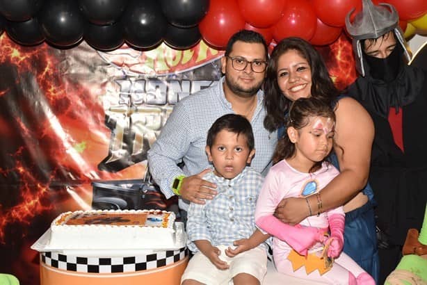 Jorge Leonardo Padilla Hernández es celebrado por sus 4 años de vida