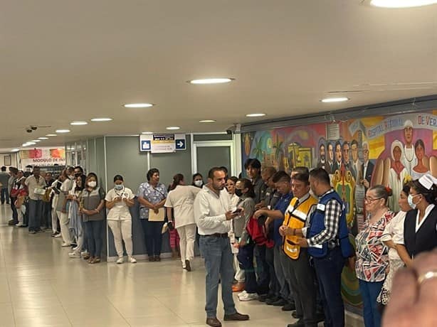 Hospital Regional de Veracruz se suma al Simulacro Nacional 2023 | VIDEO