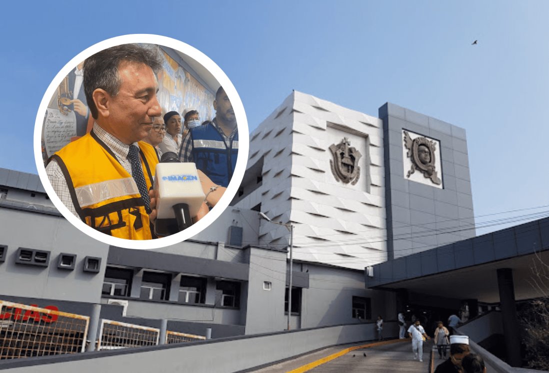 Mil 500 personas participaron en el simulacro de huracán en el Hospital Regional de Veracruz