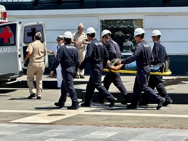 Evacúan edificios públicos en Veracruz y Boca del Río por Simulacro Nacional de PC | VIDEO