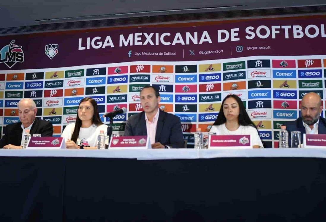 Presentan liga de Softball donde jugará El Águila