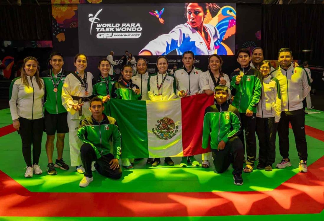 Consigue México seis medallas en Para taekwondo