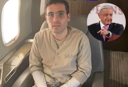 Extradición de Ovidio Guzmán fue conforme a la ley, afirma AMLO