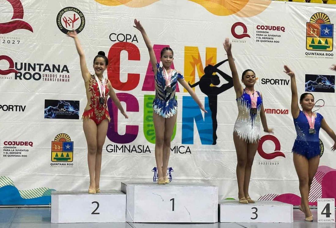 Destacan jóvenes en Mundial de Gimnasia