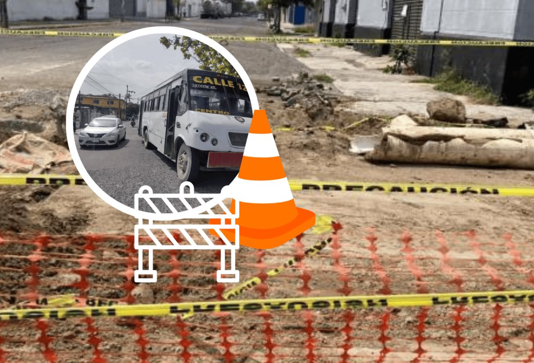 Cierre vial en Veracruz: estas calles serán cerradas por instalación de colector pluvial