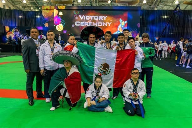 Logra México 10 medallas en Para TKD