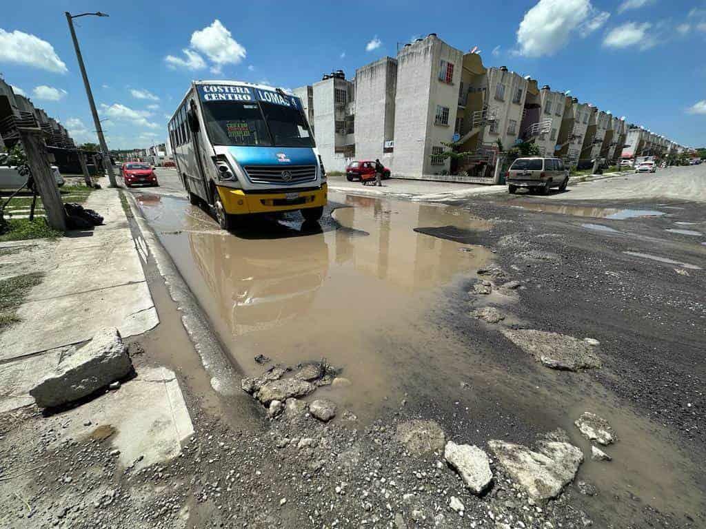 Palma Real y Lomas 4, fraccionamientos olvidados en Veracruz