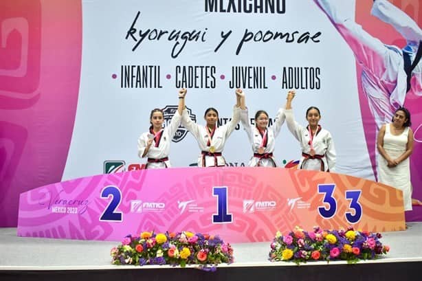 Logra Veracruz buena cosecha de medallas