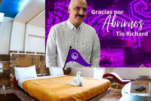Con entrada gratis a motel, le agradecen a Ahued pavimentación