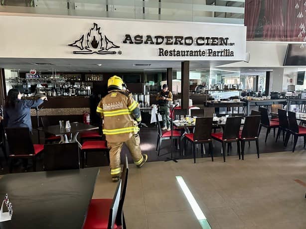 Conato de incendio en restaurante de Plaza El Dorado,  en Boca del Río | VIDEO