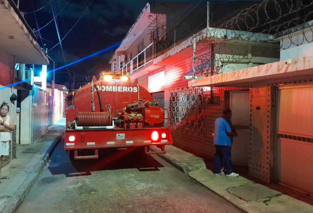 Conato de incendio en domicilio de la colonia Cristóbal Colón en Veracruz