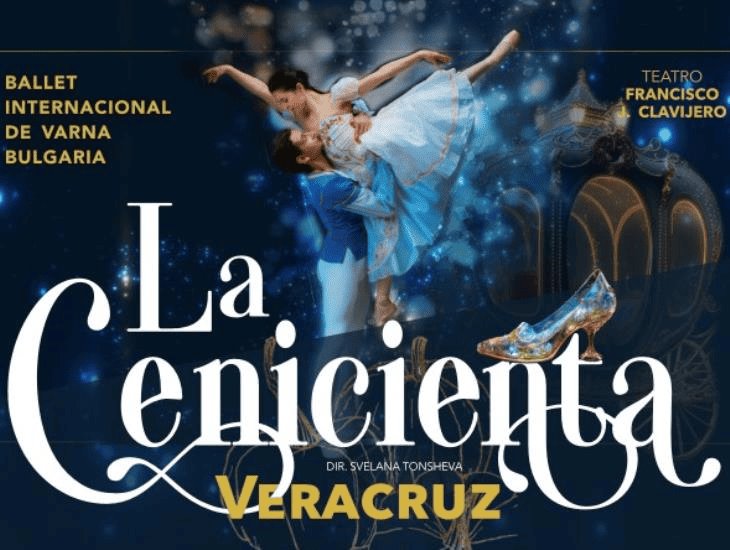 La Cenicienta regresa a Veracruz al Ballet Internacional de Varna en octubre