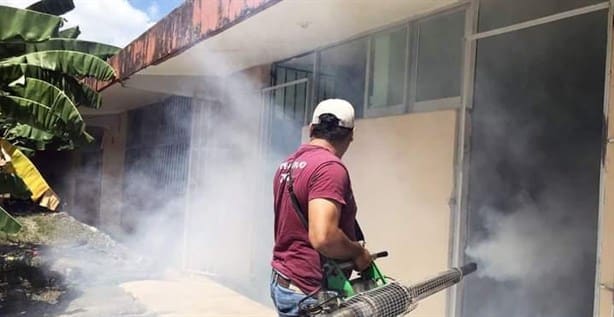 Continúan campañas de fumigación contra el dengue en Paso de Ovejas