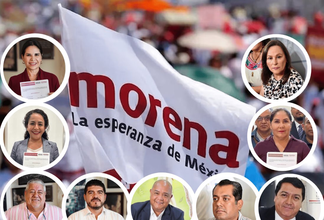 Morena definirá este jueves 4 nombres para encuesta rumbo a la gubernatura de Veracruz