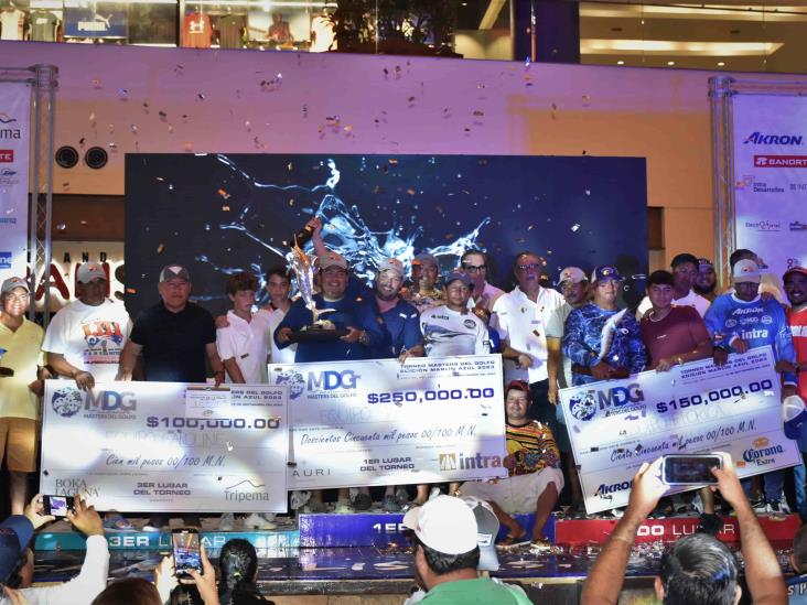 Realizan premiación en el Torneo Masters del Golfo Marlín Azul 2023