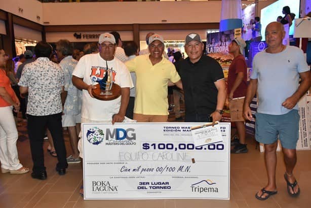 Realizan premiación en el Torneo Masters del Golfo Marlín Azul 2023