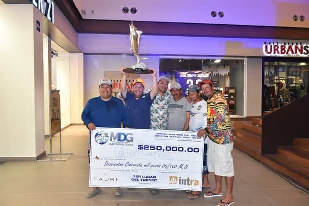 Realizan premiación en el Torneo Masters del Golfo Marlín Azul 2023