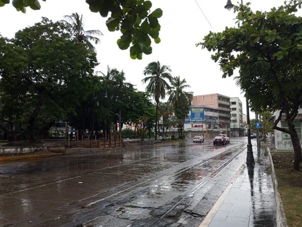 Así luce Veracruz con encharcamientos por fuertes lluvias este lunes