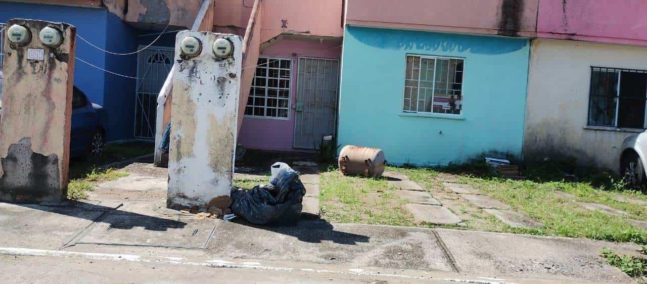 Acusan a vecino por robar tanque de gas en Puente Moreno