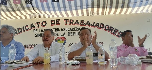 Festejan el 99 Aniversario del Sindicato de Obreros Sección 20 en La Gloria, en Úrsulo Galván