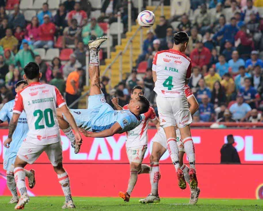 Tiene Cruz Azul fiesta de goles ante Rayos