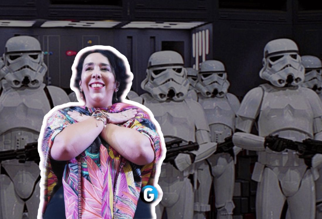 Presidenta municipal de Playas de Rosarito entra a su informe con música de Star Wars