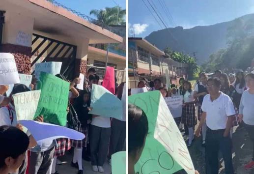 Toman telebachillerato en Ixtaczoquitlán; esto exigen (+Video)