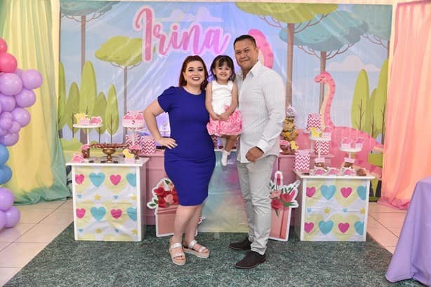 Irina Alía Castillo Garza es festejada por sus 3 años de vida