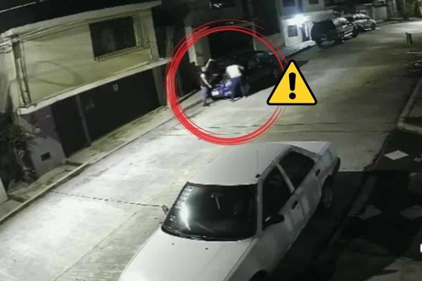 ¿Conduces un Aveo en Xalapa? Así les roban la computadora (+Video)
