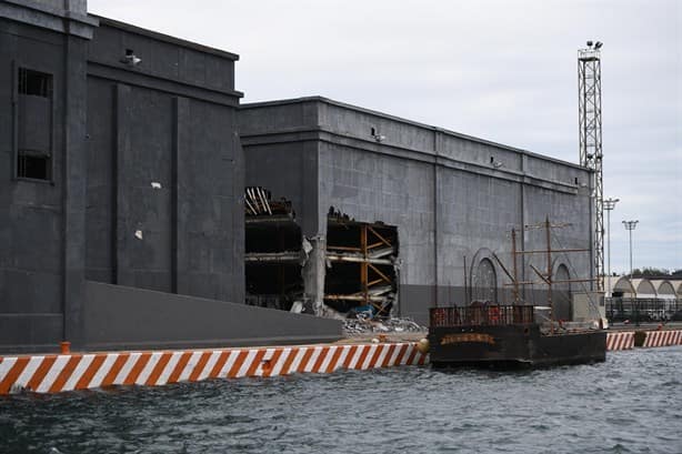 Comienza demolición de bodegas de Asipona para construcción de la plaza Heroísmo Veracruzano