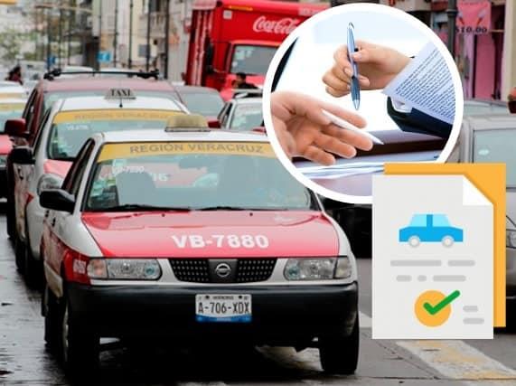 ¿Cuánto cuesta y cómo se hace un cambio de propietario de placas de taxi en Veracruz?