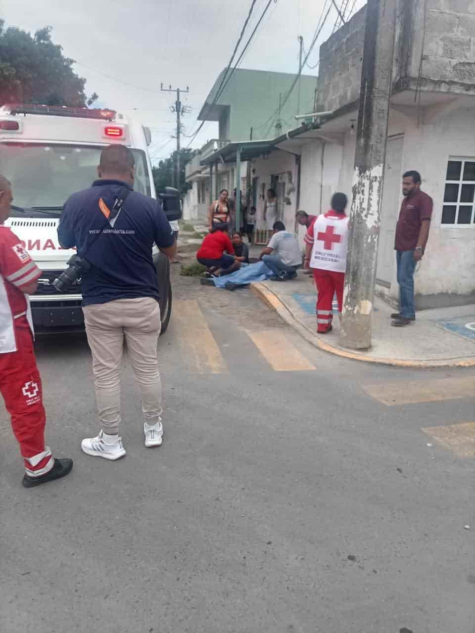 Padre muere camino al kínder de su hija en Veracruz