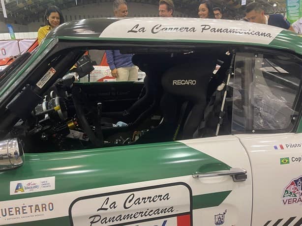 Exhiben autos en el WTC; participarán en la Carrera Panamericana 2023 | VIDEO