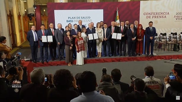 México tendrá el sistema de salud pública más grande del mundo, se firma federalización IMSS Bienestar