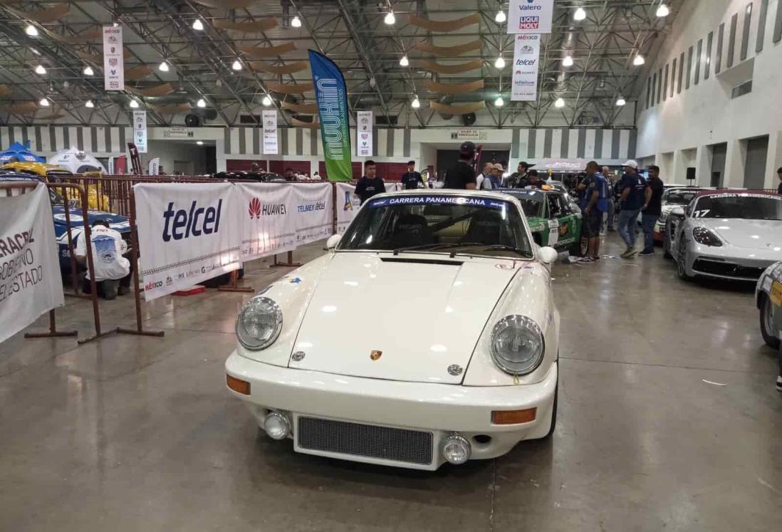 Continúa segundo día de exhibición de autos de la Carrera Panamericana 2023 en el WTC | VIDEO