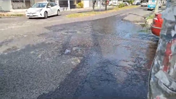 En Boca del Río vecinos de fraccionamiento Virginia sufren Aguas negras