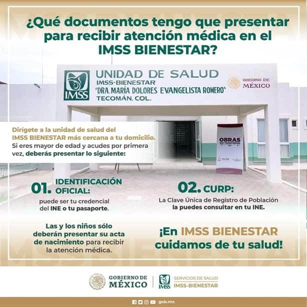 IMSS Bienestar: estos son los documentos que necesitas para ser atendido en Veracruz