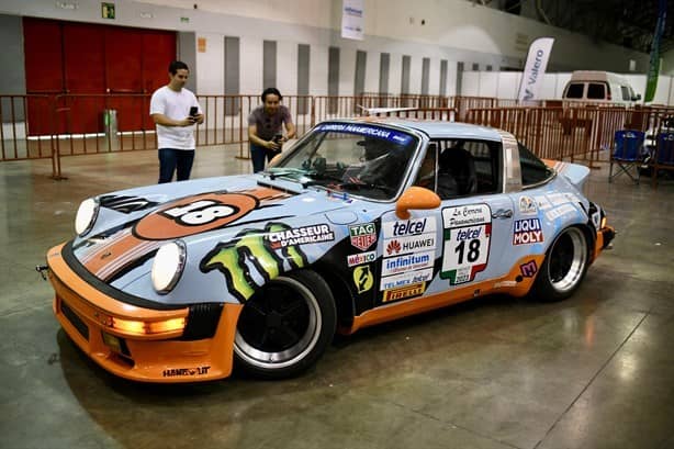 Patrick Dempsey arranca rumbo a Jalcomulco, Veracruz en Carrera Panamericana 2023