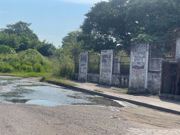 Aguas negras afectan a vecinos de fraccionamiento de Veracruz