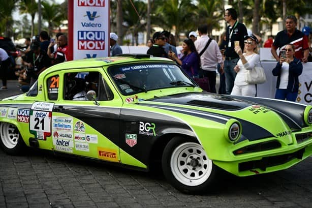 Pilotos dan arranque oficial de la Carrera Panamericana 2023 en Boca del Río, Veracruz | VIDEO