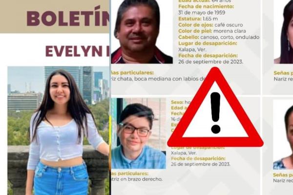 Otra integrante de familia desaparecida en Xalapa es reportada como ausente en Puebla