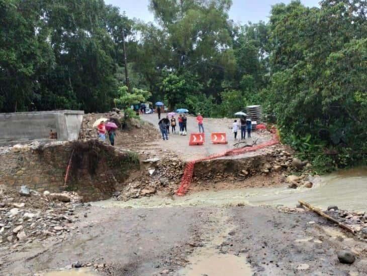 Frente frío afectó a 6 municipios de Veracruz