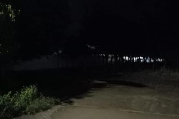 Preocupa falta de alumbrado público en calles del Hospital IMSS Bienestar Misantla