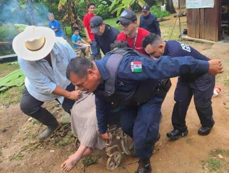 Frente frío afectó 9 municipios, hay una víctima fatal en Coatzacoalcos