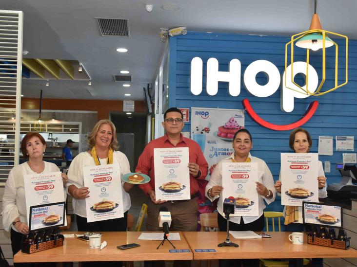 Invitan al National Pancake Day 2023 a beneficio de Amanc Veracruz