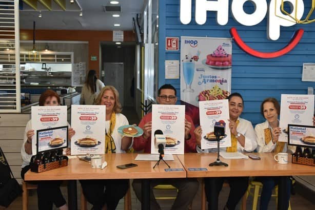 Invitan al National Pancake Day 2023 a beneficio de Amanc Veracruz